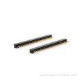 1.27mm Pitch Machined Pin header Connector Straight H2.2mm 1*24P